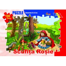 Puzzle-ul - "Scufița Roșie" - 100 de piese